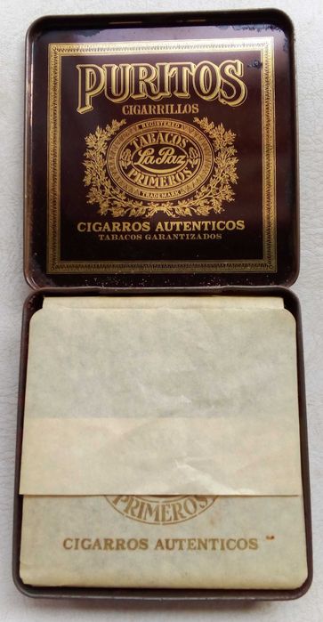 Caixa de cigarrilhas Puritos