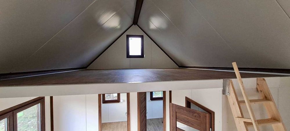 Domek letniskowy/całoroczny 7x5 (35m2) - wyposażony