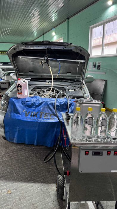 Ремонт и промывка системы охлаждения двигателя, чистка радиатора