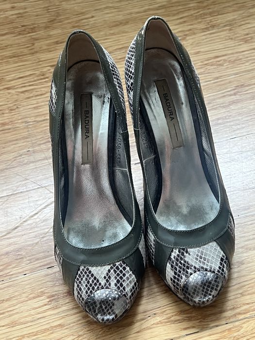 Szpilki BADURA skóra rozm 37