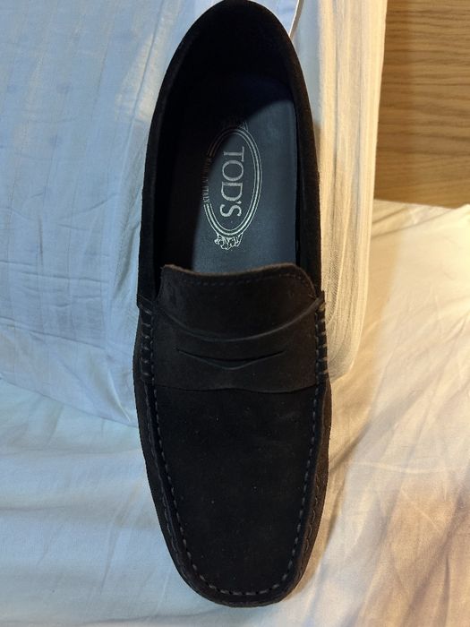 Sapatos Tod's City Gommino em Camurça