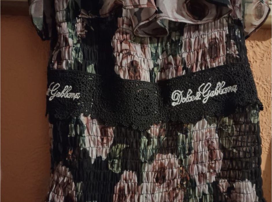 Шикарний сарафан Dolce Gabbana