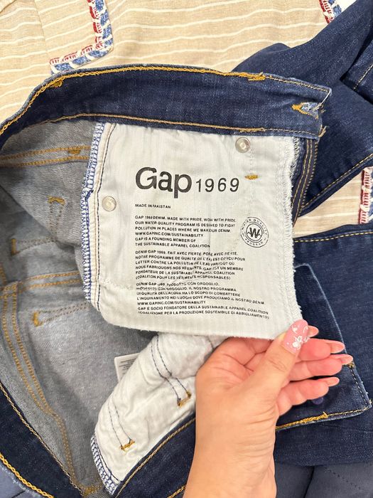 Gap темно-сині джинси, коттонові штани скінні, обтягуючі джинси, S