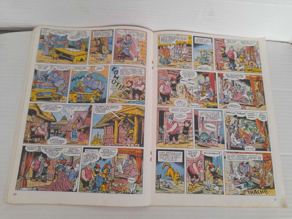 Komiks KAJKO I KOKOSZ Zamach na Milusia wydanie 1 1989 RÓJ J. Christa