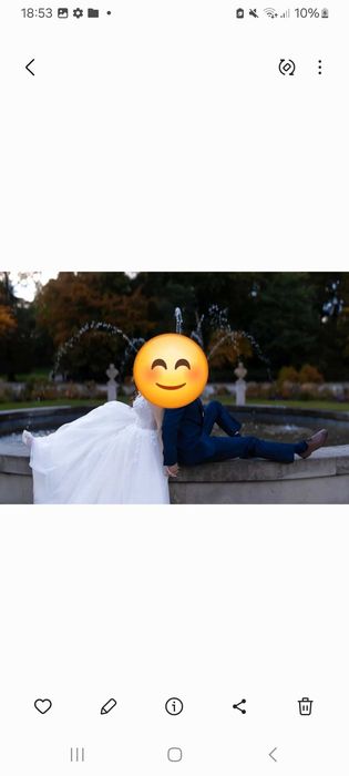 Sprzedam suknie ślubna z salonu Celiise śmietanka z kołem
