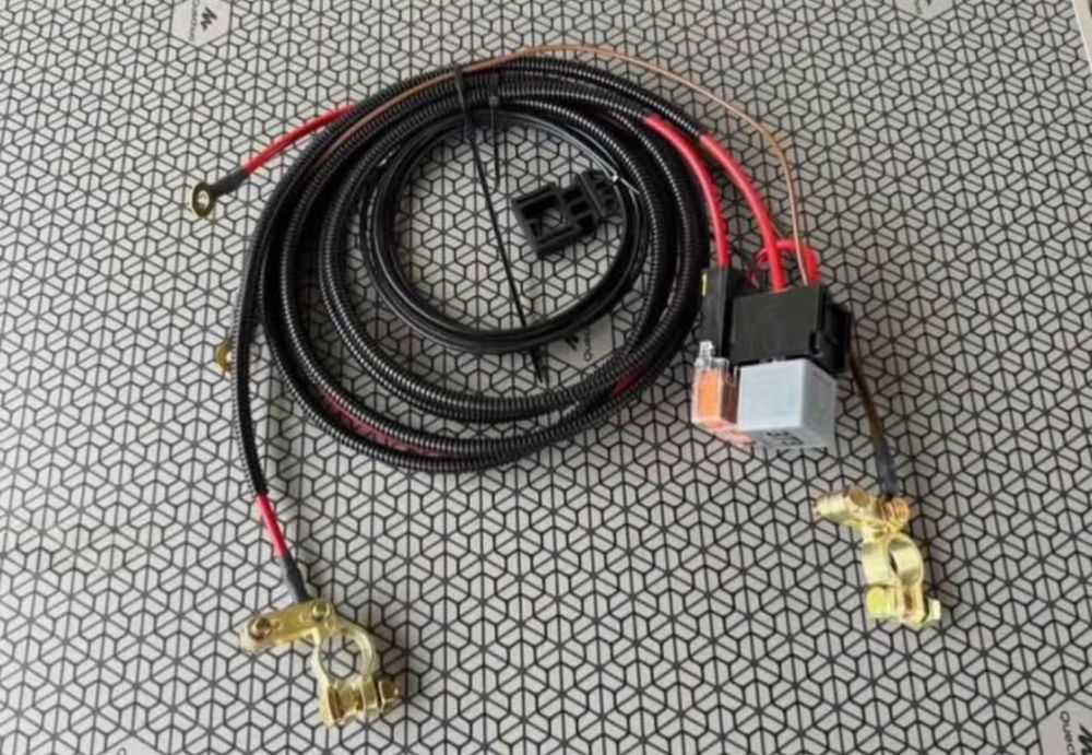 VW T4 instalacja akumulatora hotelowego