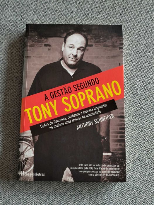 Livro "A gestão segundo Tony Soprano" de Anthony Schneider