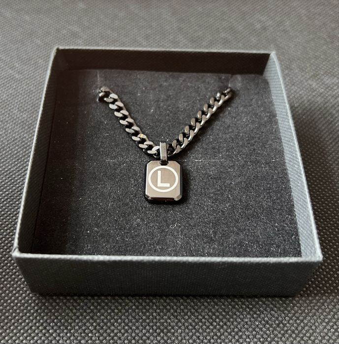 Naszyjnik łańcuszek Legia Warszawa Olimpia Zagłębie