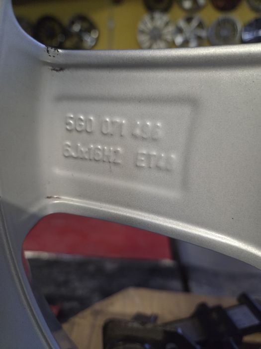 Felgi Aluminiowe 5x112 6Jx16 ET 48 Volkswagen