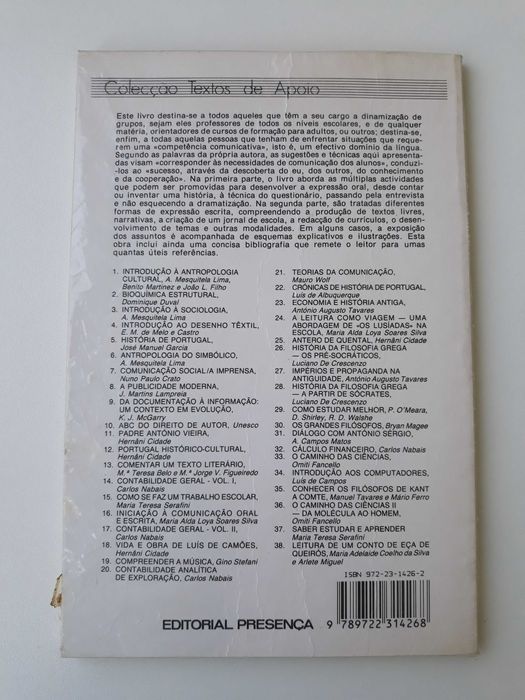 Iniciação à Comunicação Oral e Escrita