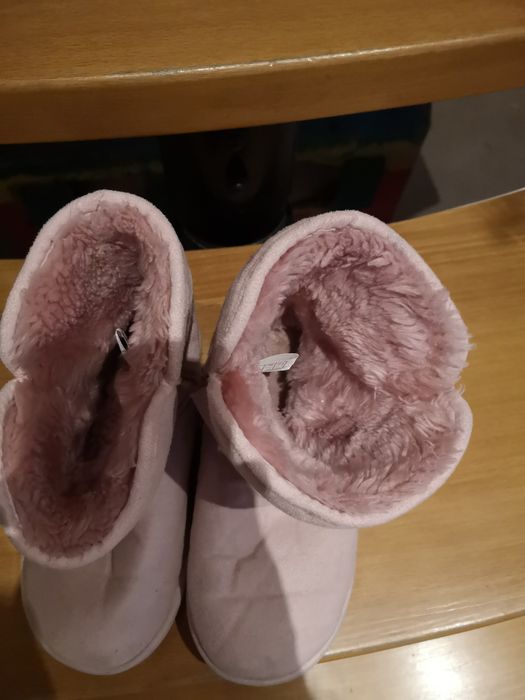 Ciepłe kapcie dla dziewczynki rozm.34