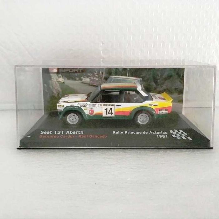 Seat 131 Abarth Bernardo Cardin e Raúl Gancedo Rally Principe de Asturias 1981