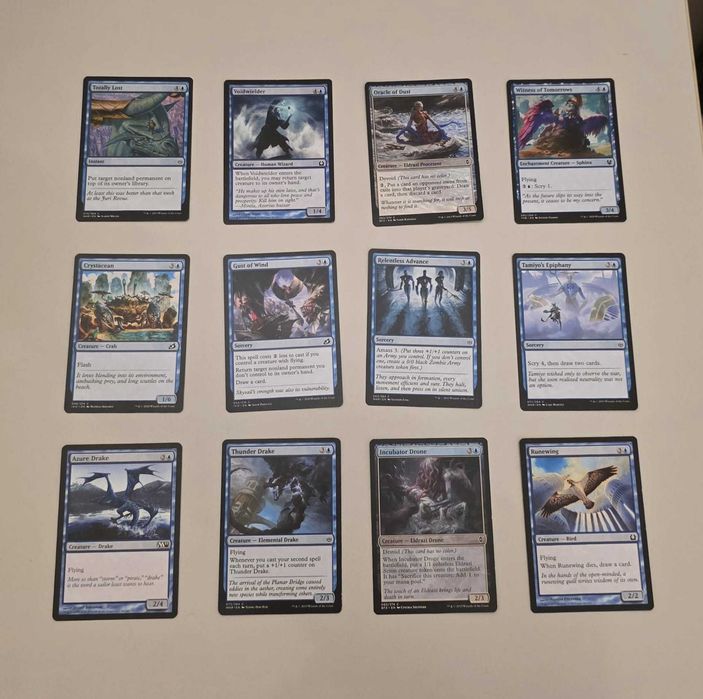 Cartas Magic - Azuis