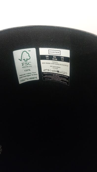 Kalosze Hunter rozmiar 45-46 Nowy z metki