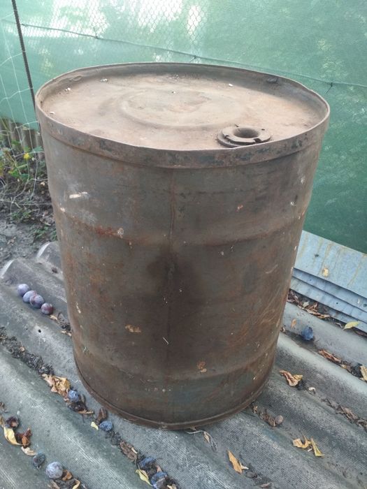 Бочка залізна 150л товстостінна для душу, буржуйки, тощо
