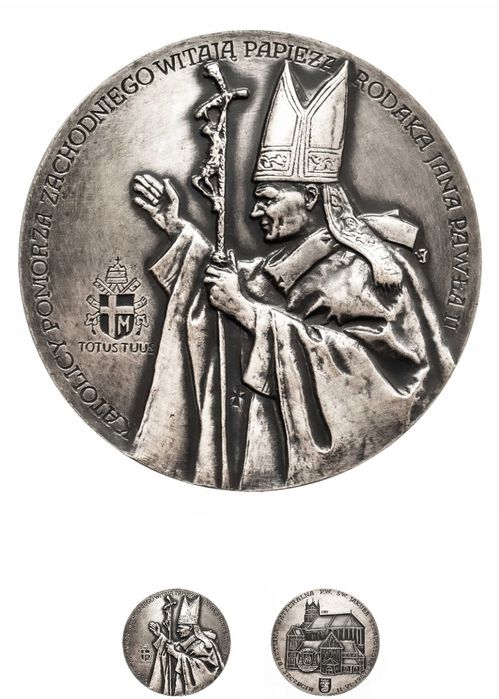 MEDAL JAN PAWEŁ II - Szczecin 1987