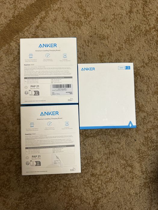 Anker павербанк 13000 powerCore a1215 iphone/samsung швидке заряджання
