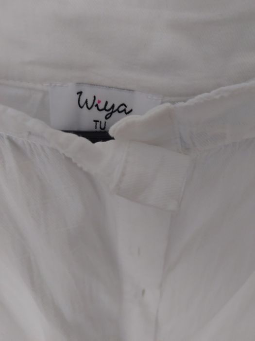 Koszula wyia  aniolek biała