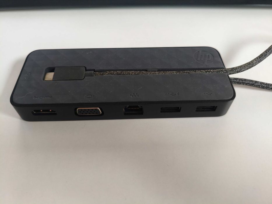 Stacja dokująca HP usb-c mini dock hsa-q001pr hdmi vga lan 1PM64AA