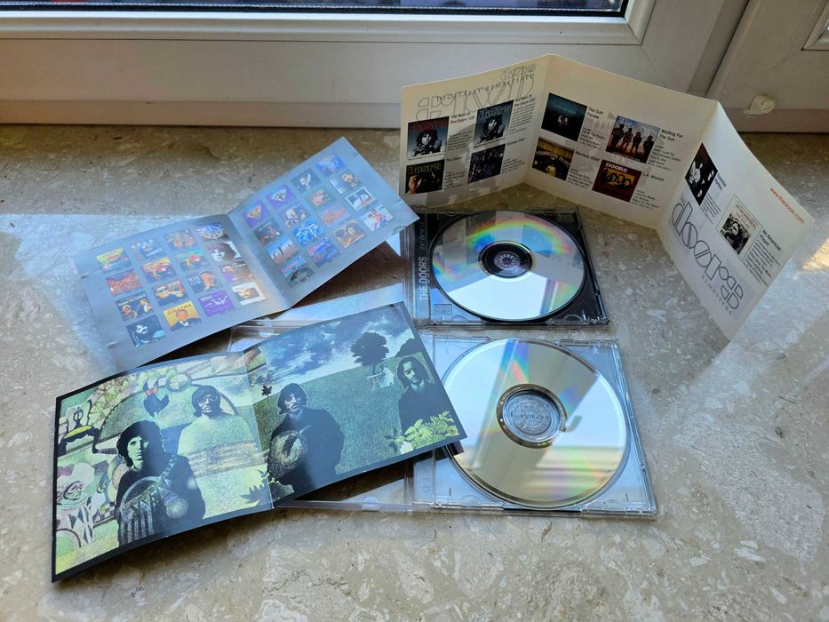 2 płyty CD The Doors : The Best Of, The soft parade, cena za komplet
