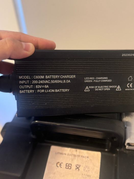 Bateria litowa 72V 50Ah (3.6 kWh) z BMS – stan idealny