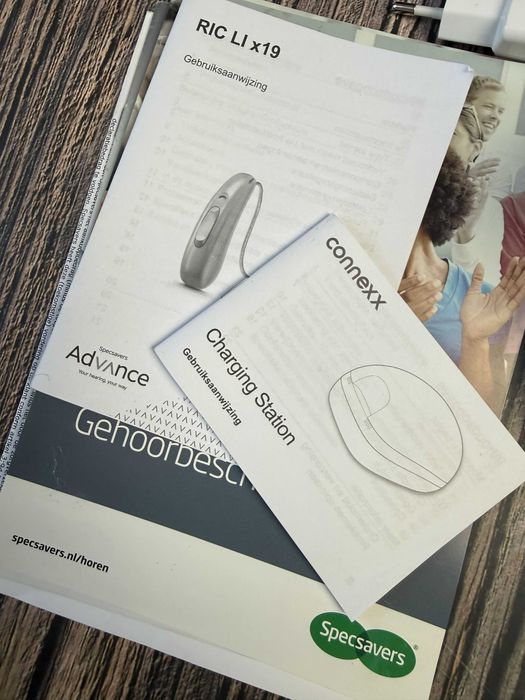1/3 ceny! Aparaty słuchowe Specsavers Advance 419 RIC Li-Ion + super dodatki!