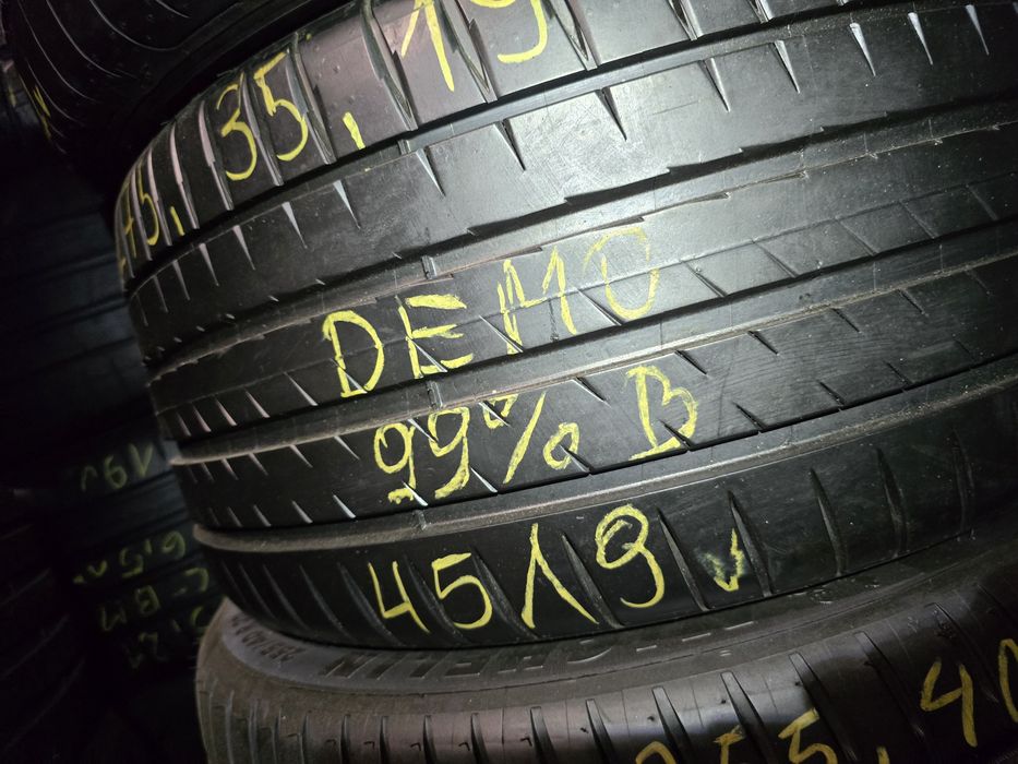 275/35/19 Michelin 4S, jak nowa Demo 19r. 7mm