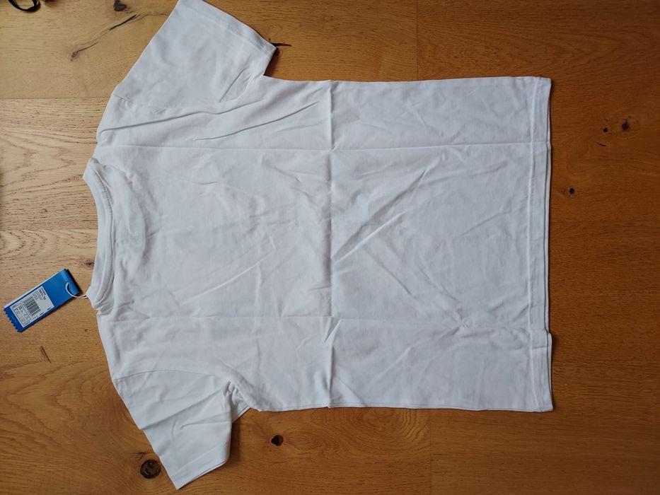Bluzka z krótkim rękawem tshirt adidas originals biała L 164