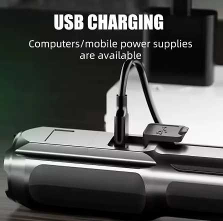 Lanterna Led Telescópica Recarregável USB