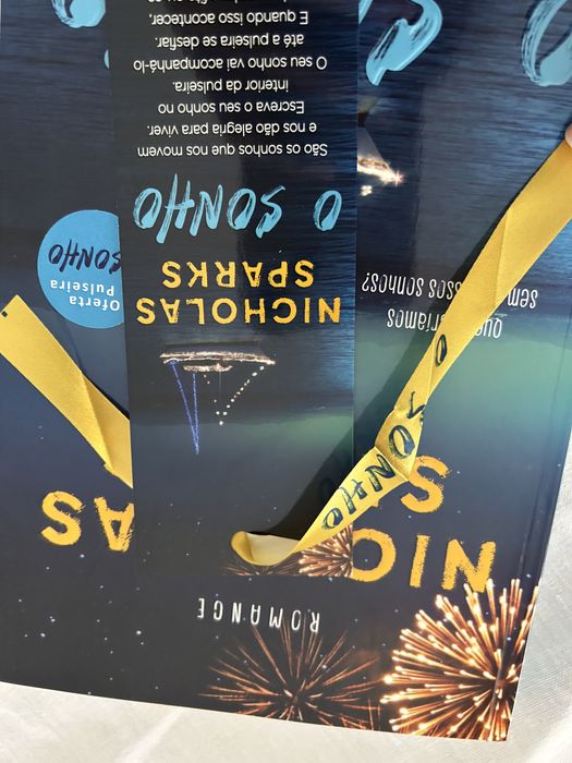 Livro Nicholas Sparks “O Sonho” novo