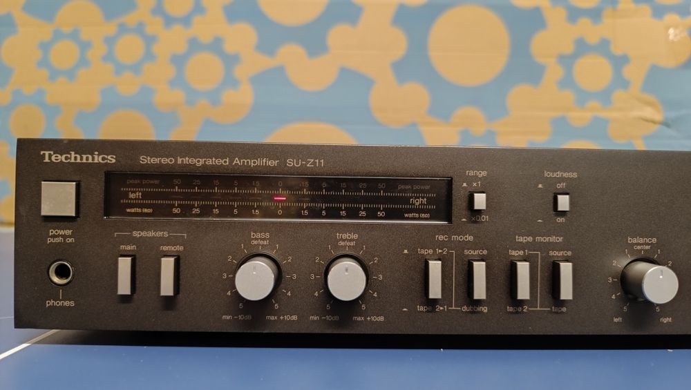 Amplificador Technics SU-Z11 e Sintonizador ST-Z11