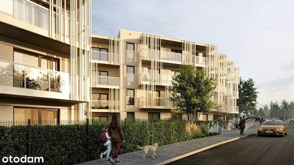 3-pokojowe mieszkanie 60m2 + balkon