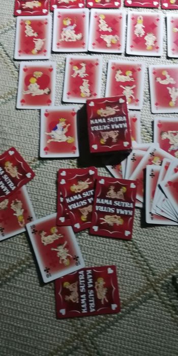Baralho de cartas Kamasutra