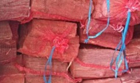 Sacos de lenha de eucalipto seca fazemos entregas