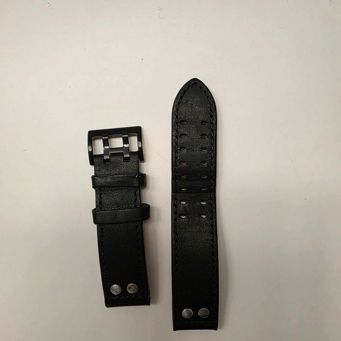 2 braceletes de pele de 22 mm