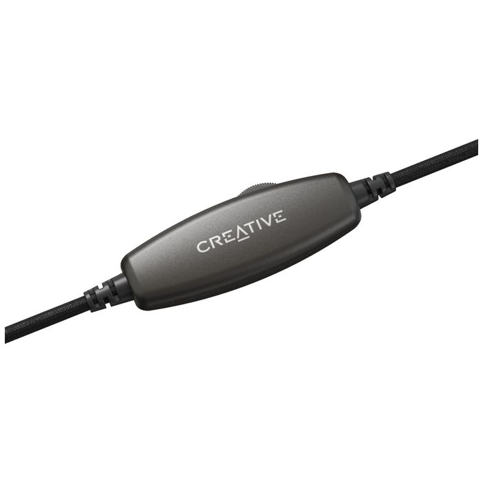 Słuchawki przewodowe Creative HS-230 z mikrofonem USB czarny