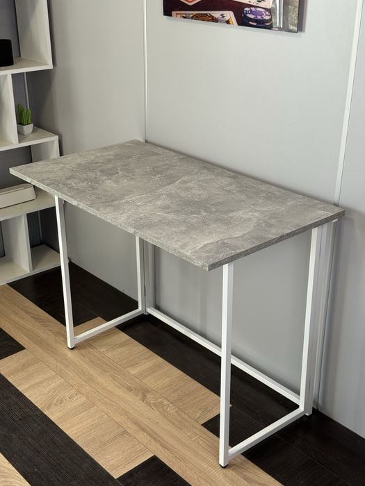 Стіл трансформер, Графітовий 100 см , розкладний стіл, компютерний