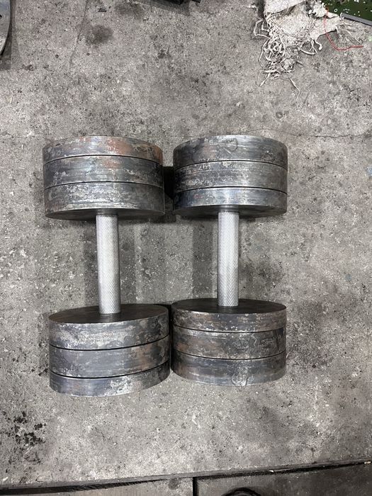 Гантели разборные по 22кг в каждой-качество!