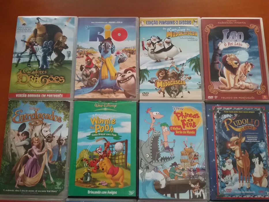 Dvd Rio Madagascar Mickey Sammy Phineas