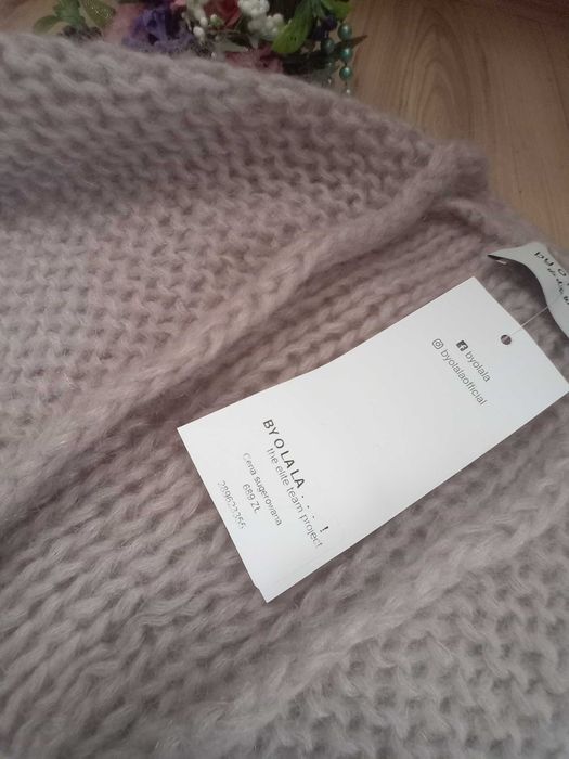 Sweterek Baby Kid mohair merino wool By o la la