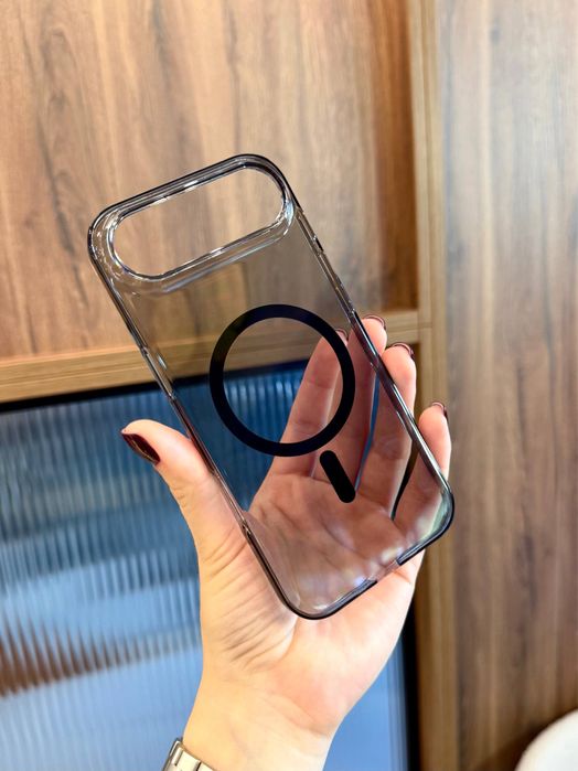 Чохол прозорий iPhone 17 Pro Max чехол MagSafe айфон про макс акрил
