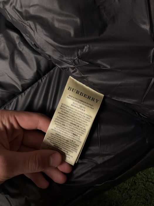 пуховик burberry | куртка барбері