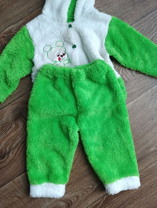 Теплый детский костюм