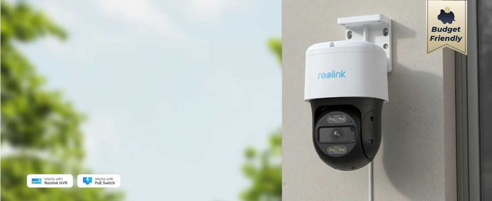НОВИНКА Reolink Trackmix LTE 4G 8mp PoE  Wi-fi  4K Motion Tracking