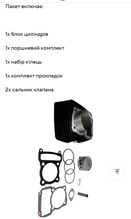 Big Bore, ЦПГ, Поршньова 250 сс 67 мм