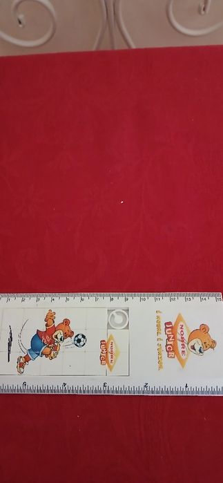 Régua com jogo da paciência, antiga