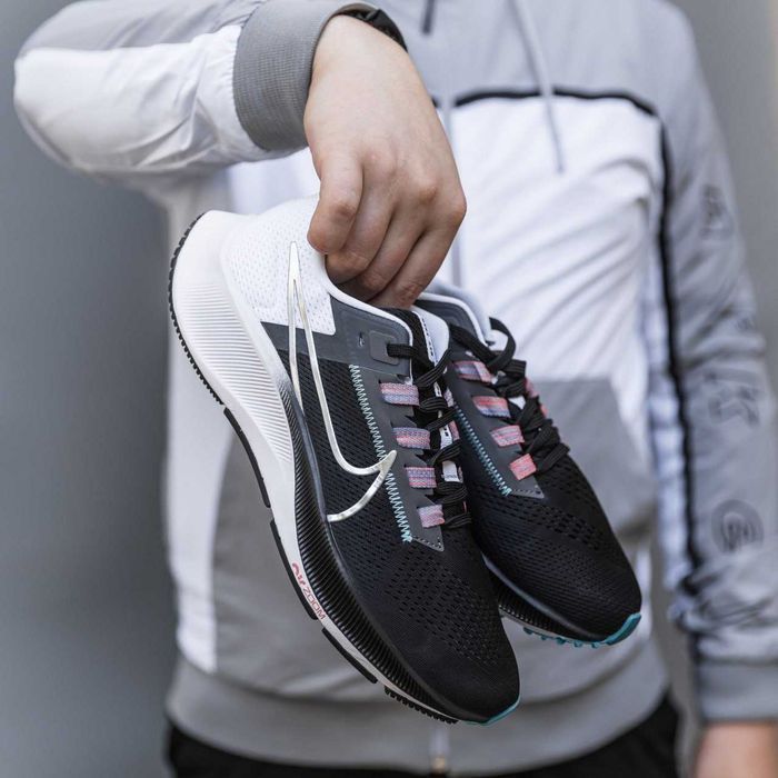Кросівки Nike Air Zoom Pegasus 38 White/Black premium