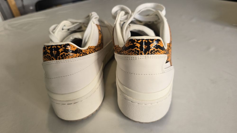 Ténis adidas fórum bold brancos 42 cobra usados uma vez sapatilhas