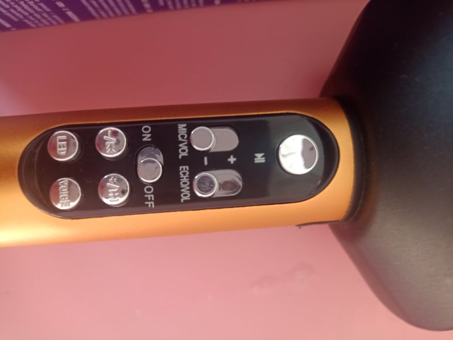 Mikrofon premium bezprzewodowy karaoke Bluetooth zabawka dla dzieci