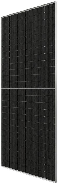 Painel fotovoltaico LONGi 620W Hi-MO 7 bifacial moldura prateada